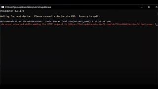 how to fix OTC update error,  "An occurred while making the HTTP request "