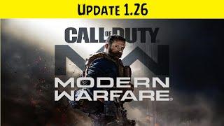 Call Of Duty: Modern Warfare  Update 1.26