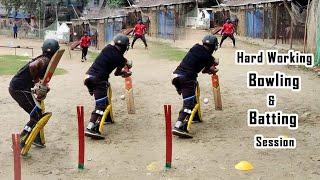 Off Spin Bowling Drills & Batting Session  || BD Sport’s Tube ||