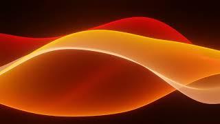 Orange & Red Abstract Wave | Motion Background | Live Wallpaper | Screensaver