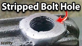 How to Fix Stripped Bolt Hole Threads on Your Car