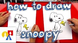 How To Draw Snoopy And Woodstock