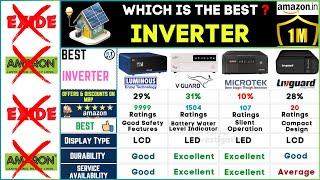 Best Inverter for Home 2024 | Luminous vs V Guard vs Microtek - Top Inverter UPS Review