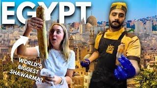 INTENSE Cairo Street Food Tour (Eating Stuffed PIGEON) 