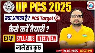 UPPCS 2025 | Exam, Syllabus, Interview | PCS Target 2025? Preparation Strategy By Ankit Bhati Sir