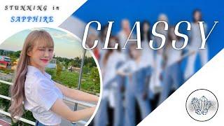 GLITZ  Stunning in Sapphire   "CLASSY"