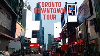 Toronto, Ontario | Downtown Tour I 2021 I 4K | Pandemic Edition