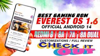 REDMI 8A DUAL |  EVEREST OS 1.6 | BEST GAMING ROM FOR MI439! #mi439