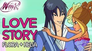 Winx Club - Flora and Helia's love story [from Season 2 to Season 7]