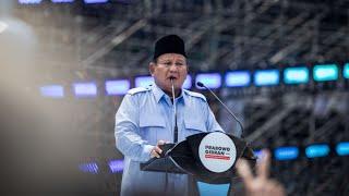 Prabowo Subianto leading in the polls ahead of Indonesia's election