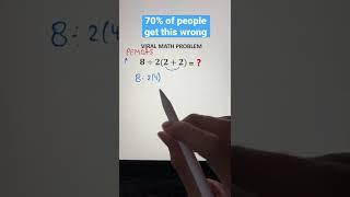 PEMDAS Math Problem | Algebra Fundamentals | JusticeTheTutor #math #shorts #maths #mathstricks