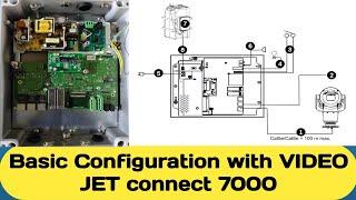 Basic Configuration VIDEOJET connect 7000 | Mobile view using Integrated Transcoder,Multiple Camera.