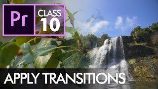 Transitions - Adobe Premiere Pro CC Class 10 - Urdu / Hindi