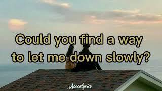 Alec Benjamin - Let Me Down Slowly (Lyrics)