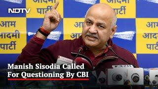 Manish Sisodia Called For Questioning By CBI In Delhi Excise Policy Case