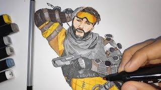 Drawing of Mirage (APEX LEGENDS)