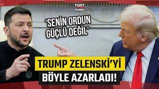 Trump ile Zelenskiy Arasında Tansiyon Yükseldi! Dünyanın Gözünün Önünde Kavga Ettiler - TGRT Haber