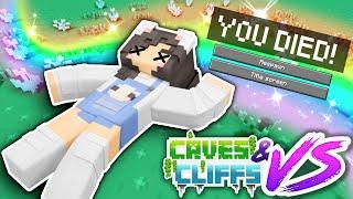 I Died...a lot | Caves + Cliffs VS Ep.2