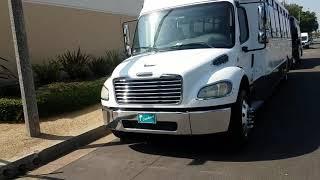 2009 White and Grey M2 Federal Freightliner 38 pass Bus for sale