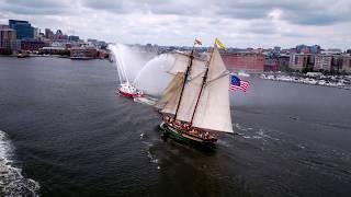 Pride of Baltimore II: Homecoming 2017 Drone Footage