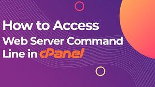 How to Access  Web Server Command Line Through cPanel || cPanel Tutorials || Mewnix Tutorials