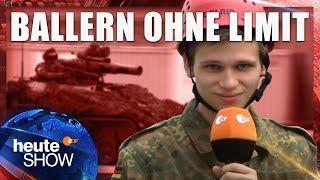 Soldat für einen Tag: Fabian Köster bei der Bundeswehr | heute-show vom 26.05.2017