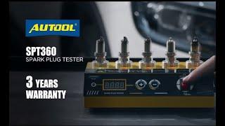 AUTOOL SPT360 Car Spark Plug Tester 110V 220V Five Hole Spark Plug Ignition Analyzer Tool