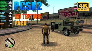 GTA Vice City Stories - ( PCSX2 4K 60FPS ) + Configuration + HD Texture Pack | PS2 Emulator (2024)