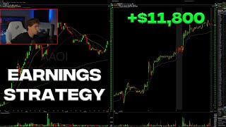 The Easiest Way To Catch Earnings Every Time (My Earnings Strategy)