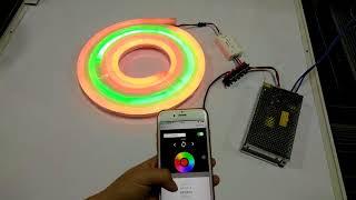 Neon LED Strip Lights With Phone Control