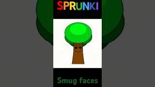 SPRUNKI smug faces