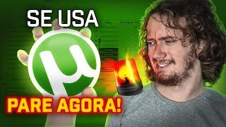 Se você usa esse cliente de Torrent, PARE AGORA! #QuartaDoFalk