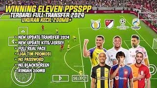 Winning Eleven 2023/2024 PPSSPP Ukuran Kecil 200mb New Update Transfer & Camera PS5