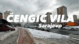 Zimska šetnja kroz Čengić Vilu, Sarajevo ️ A winter walk through Čengić Vila, Sarajevo (4K)