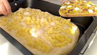 FOCACCIA BOLLOSA alle PATATE alveolata e super croccante Tutti a tavola