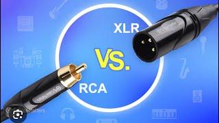 Chop hifi speaker noise in long RCA with XLR converter DBX di4 or Yamaha MG06