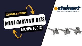 Mini Carving Bits - Manpa Tools | Unboxing + Anwendung | steinertdrechseln #woodcarving