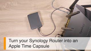 Synology Router setup guide | Time Machine backups