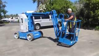 Genie Z30/20N 30’ Electric Articulating Boom Lift Man Aerial Platform Jib