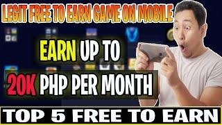 TOP 5 FREE TO EARNING APPLICATION FOR MOBILE DEVICES 2024