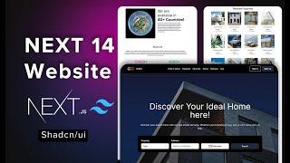 Responsive Real Estate Landing Page using next js 14, Shadcn and tailwind | Build & Deploy