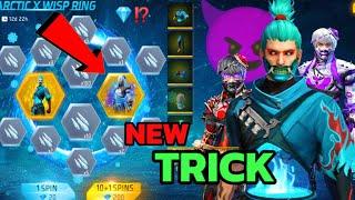 1 BUNDLE = TOTAL DAIMONDS !?  New ARCTIC X WISP Ring Event  FREE FIRE NEW EVENT || #freefire
