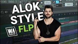 Free ALOK Style Brazilian Bass FL Studio Template