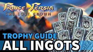 All Azure Damascus Ingots Locations (Weapon Upgrades) - Prince of Persia The Lost Crown Trophy Guide