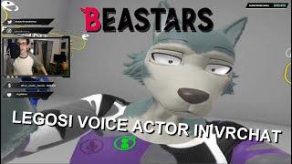 Legosi Voice Actor plays VRChat!