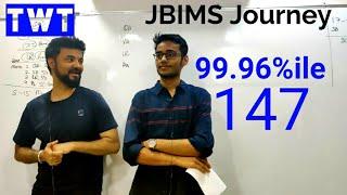 My JBIMS Strategy. 100 in Mocks to 147 marks 99.96%ile. Planning Strong Weak areas. TwT Yash.