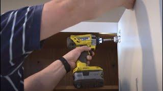 Cabinet Refacing: How to Hang Cabinet Door Fronts