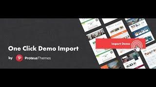 How to setup 1 Click demo import in your Wordpress theme