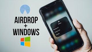 AIRDROP FOR WINDOWS PC (HOW TO TRANSFER FILES FROM PC TO IPHONE WIRELESSLY)