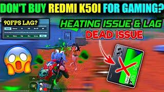 Don't Buy Redmi K50i In 2023 For Gaming  | Redmi K50i 90Fps Lag Fix | Redmi K50i Bootcamp Fps Test